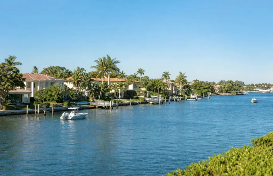 North Palm Beach shoreline